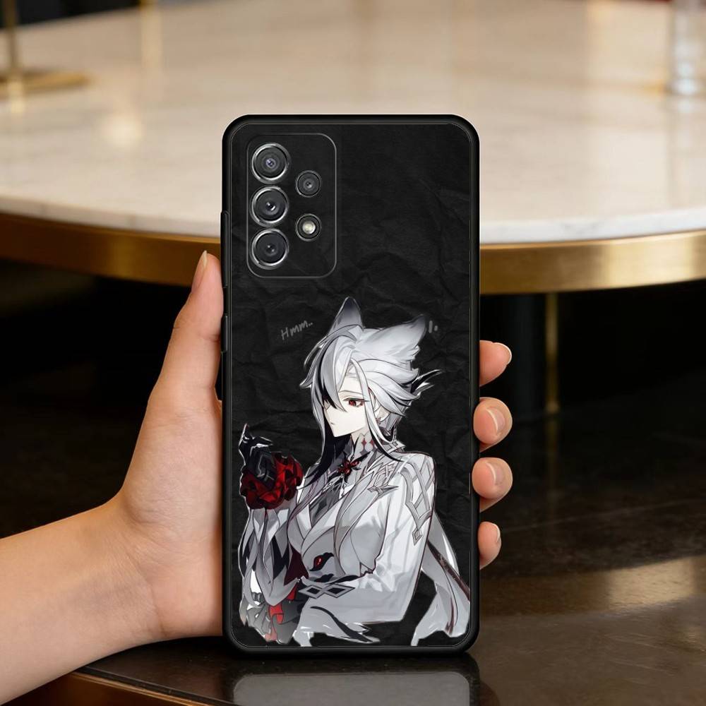 G-Genshin Arlecchino Impact Soft Silicone Black Cover Phone Case For Samsung Galaxy A73,A72,A71,A70,A53,A52,A51 Samsung a73 5g
G-Genshin Arlecchino Impact Soft Silicone Black Cover Phone Case For Samsung Galaxy A73,A72,A71,A70,A53,A52,A51 Samsung a73 5g