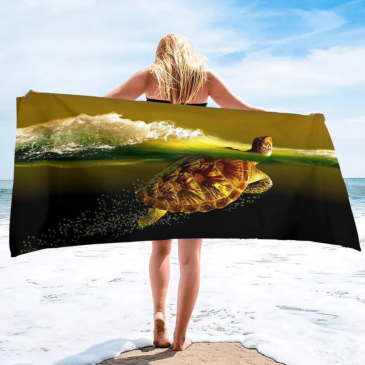 Vibrant Sea Turtle with Colorful Butterflies Beach bath towel- Soft Microfiber for Travel, Pool & Spa W40*H60(CM)
Vibrant Sea Turtle with Colorful Butterflies Beach bath towel- Soft Microfiber for Travel, Pool & Spa W40*H60(CM)