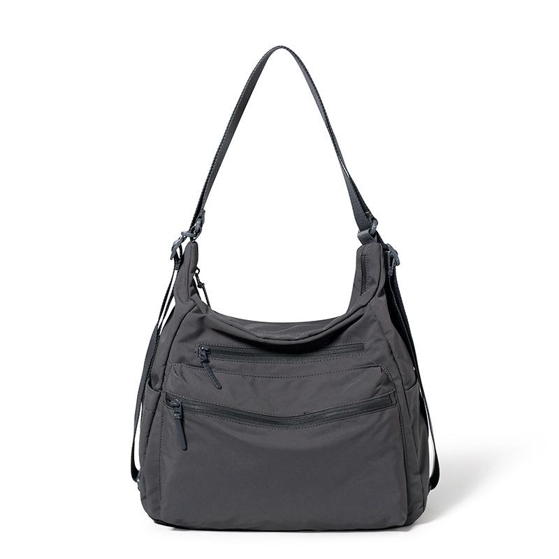 Solid Color Shoulder Bag Lightweight Crossbody Bag темно-сірий
Solid Color Shoulder Bag Lightweight Crossbody Bag темно-сірий