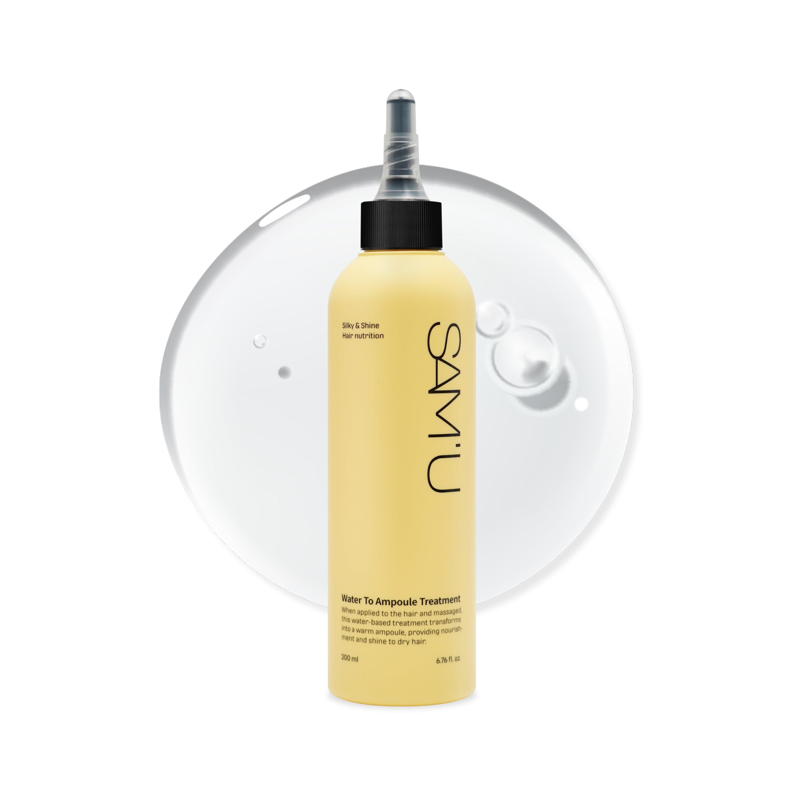 SAM U Water To Ampoule Treatment Biotin Silk Amino Acids Hydrolyzed Keratin 200ml
SAM U Water To Ampoule Treatment Biotin Silk Amino Acids Hydrolyzed Keratin 200ml