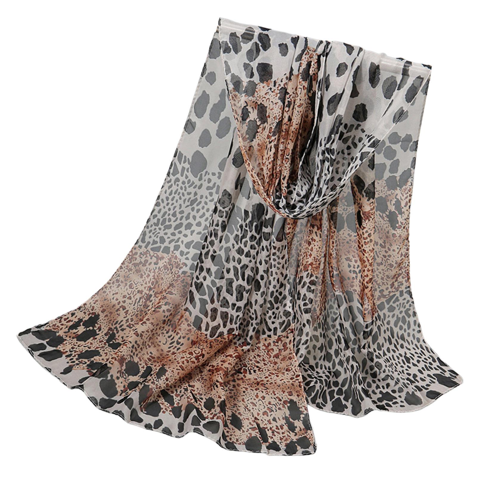 Elegant Leopard Print Sheer Silk Scarf Shawl Wrap Shoulder Covers with Color Blocking for Parties and Music Festival света кофе
Elegant Leopard Print Sheer Silk Scarf Shawl Wrap Shoulder Covers with Color Blocking for Parties and Music Festival света кофе