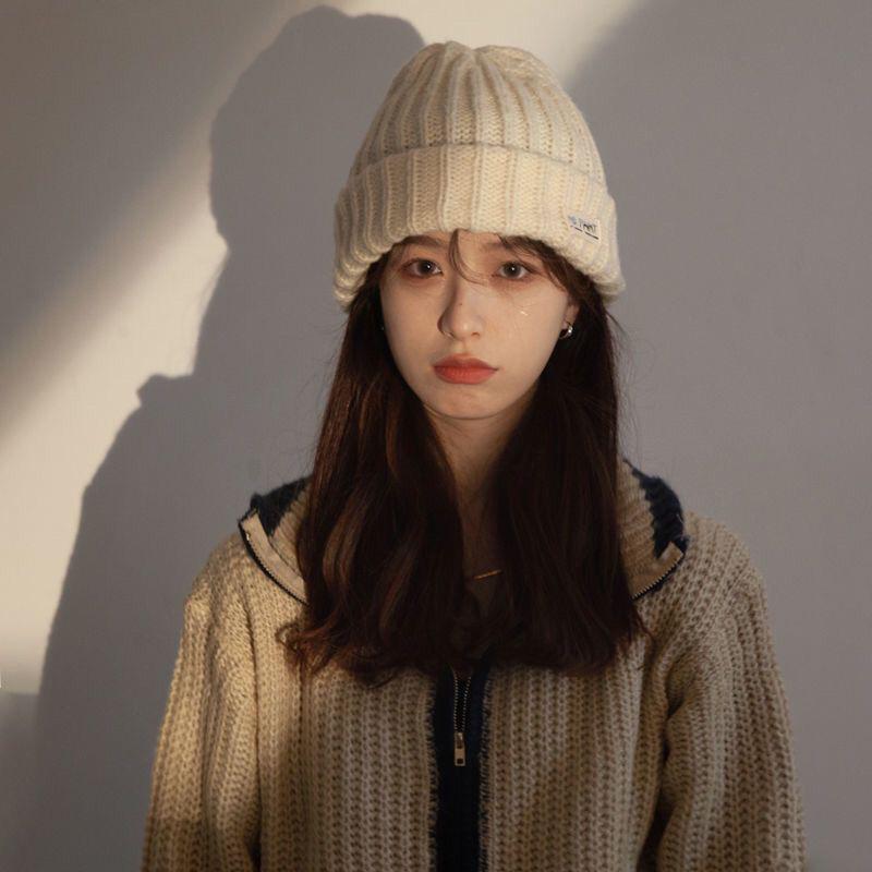 Korean Knitted Wind-Resistant Hat Winter Uniform Color Crochet Woolen Hats For Ladies Slouchy Cap Beanie Female Warm Earmuffs C Practical Use Elastic бежевый
Korean Knitted Wind-Resistant Hat Winter Uniform Color Crochet Woolen Hats For Ladies Slouchy Cap Beanie Female Warm Earmuffs C Practical Use Elastic бежевый