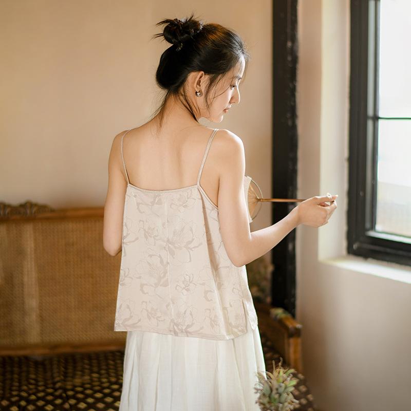 Женские винтажные жаккардовые топы Johnature, летние мягкие женские тканевые топы в китайском стиле L бежевый
Женские винтажные жаккардовые топы Johnature, летние мягкие женские тканевые топы в китайском стиле L бежевый