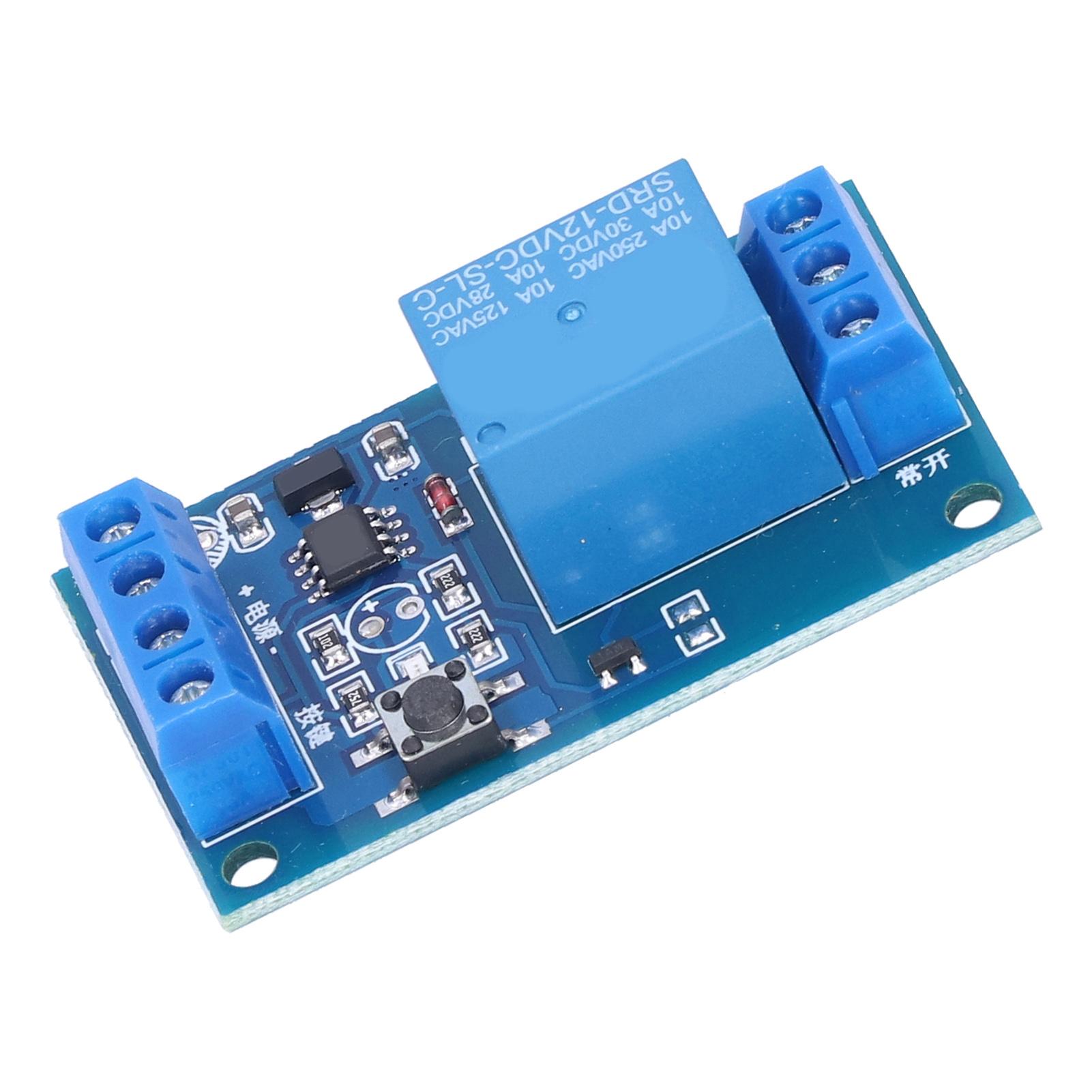 Relay Module Single Button Bistable Stable Reliable Performance Good Heat Dissipation12V Bistable
Relay Module Single Button Bistable Stable Reliable Performance Good Heat Dissipation12V Bistable