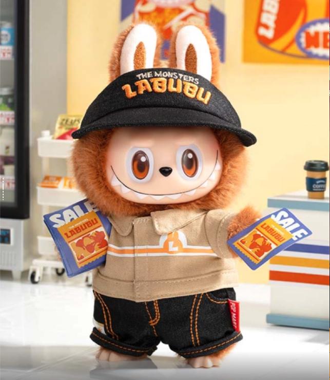 POP MART МОНСТРЫ Wacky Mart Labubu Виниловая плюшевая коллекционная фигурка в блистерной упаковке one piece
POP MART МОНСТРЫ Wacky Mart Labubu Виниловая плюшевая коллекционная фигурка в блистерной упаковке one piece