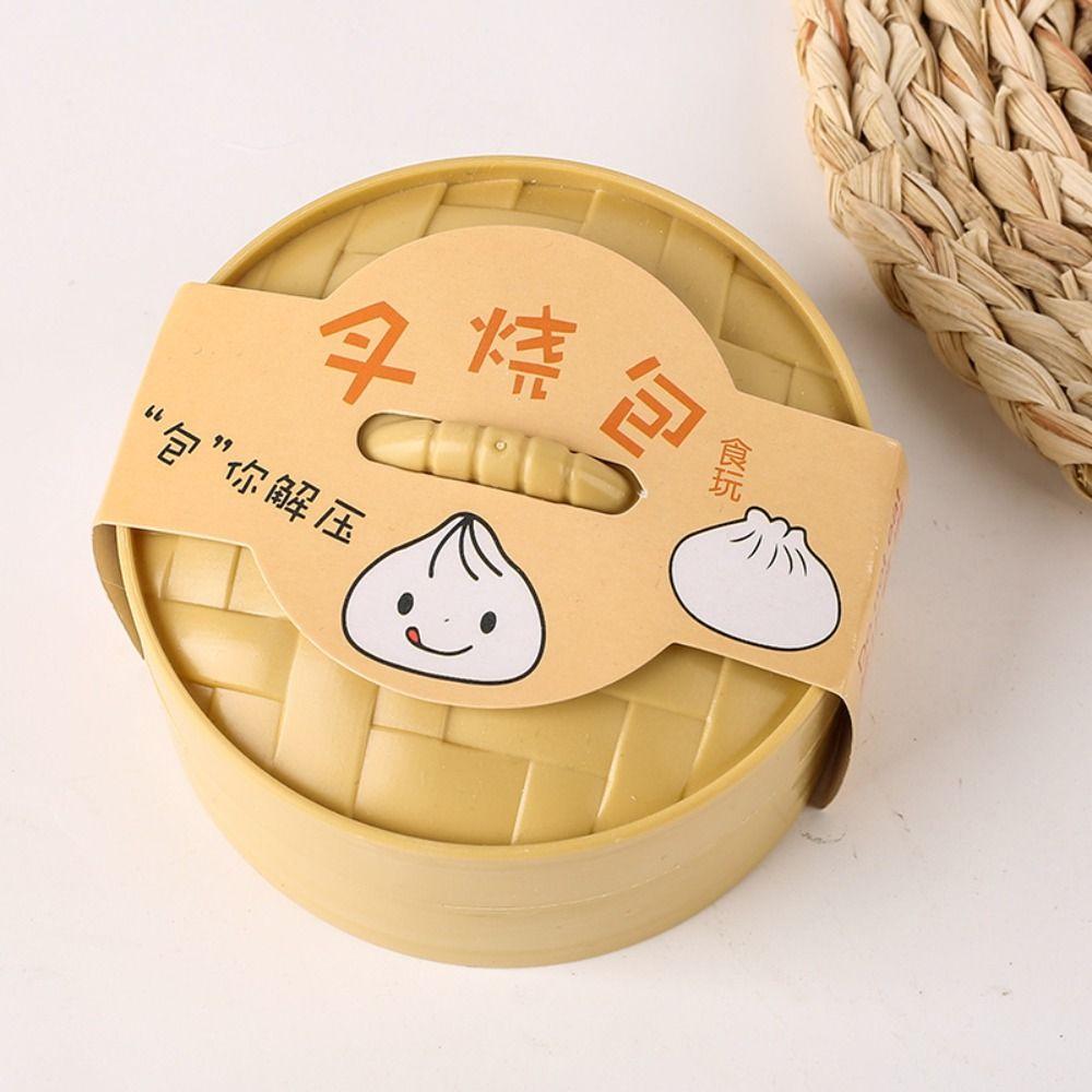 with Food Steamer Pinching Toys Dough Ball Squeeze Toy Gift Chinese Steamed Bun Squeeze Toys 6cm
with Food Steamer Pinching Toys Dough Ball Squeeze Toy Gift Chinese Steamed Bun Squeeze Toys 6cm