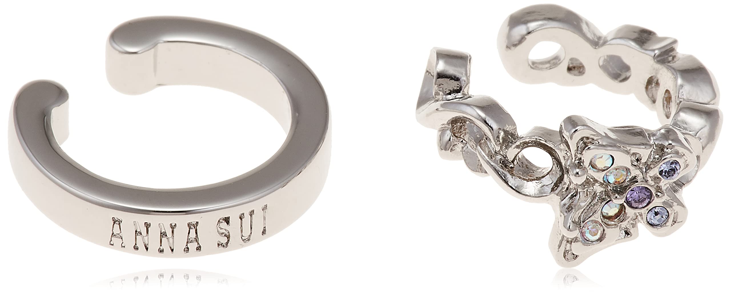 Anna Sui Butterfly Anna Sui Logo Ear Cuff SAME1407 XT + Set, Purple, фіолетовий
Anna Sui Butterfly Anna Sui Logo Ear Cuff SAME1407 XT + Set, Purple, фіолетовий