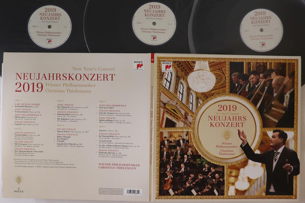 LP Record WIENER PHILHARMONIKER CHRISTIAN TH Neujahrskonzert 2019 New Years C 19075902881 SONY CLASSICA 2019 Europe Classical Used
LP Record WIENER PHILHARMONIKER CHRISTIAN TH Neujahrskonzert 2019 New Years C 19075902881 SONY CLASSICA 2019 Europe Classical Used