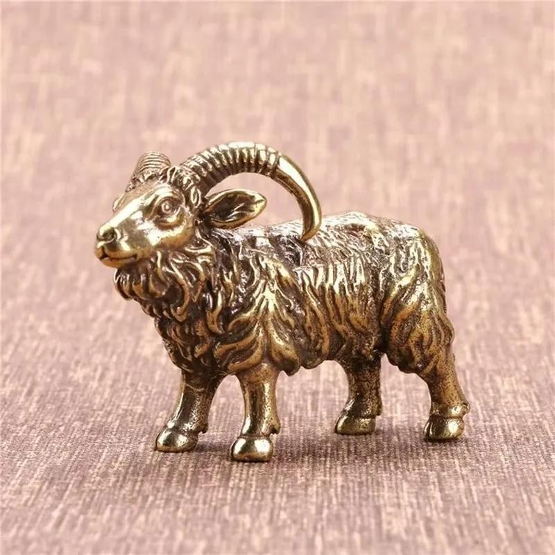 Creative Metal Twelve Zodiac Goat Decoration Crafts Retro Micro Carved Brass Goat Decor Home Desktop Decor Animal Tea Pet Statue A
Creative Metal Twelve Zodiac Goat Decoration Crafts Retro Micro Carved Brass Goat Decor Home Desktop Decor Animal Tea Pet Statue A