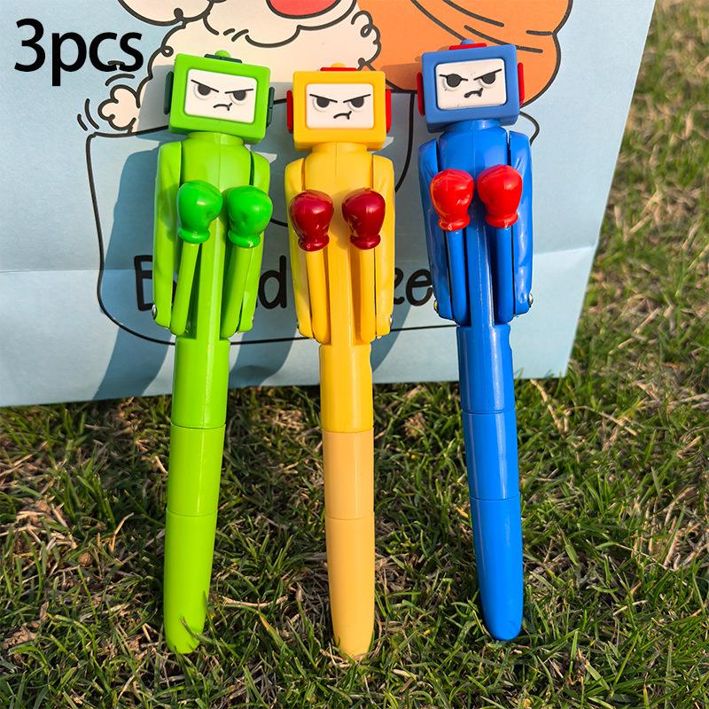 Boxing Pen Robot / Plush Hair Accessory Pen Features a Punching Arm Portable Cartoon Signing Pen Ideal for Office and Home Use
Boxing Pen Robot / Plush Hair Accessory Pen Features a Punching Arm Portable Cartoon Signing Pen Ideal for Office and Home Use