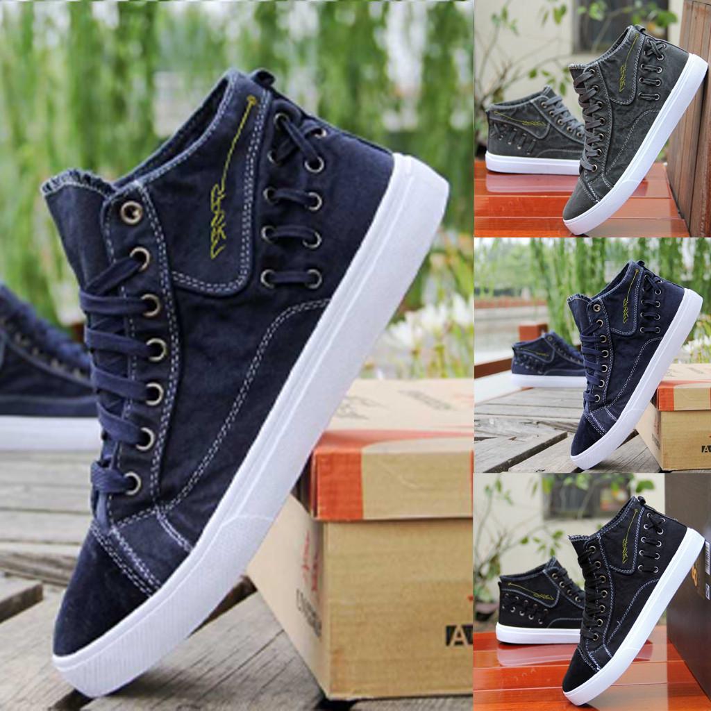 Мужская модная повседневная парусиновая обувь для скейтборда с высоким берцем Sagit
Мужская модная повседневная парусиновая обувь для скейтборда с высоким берцем Sagit