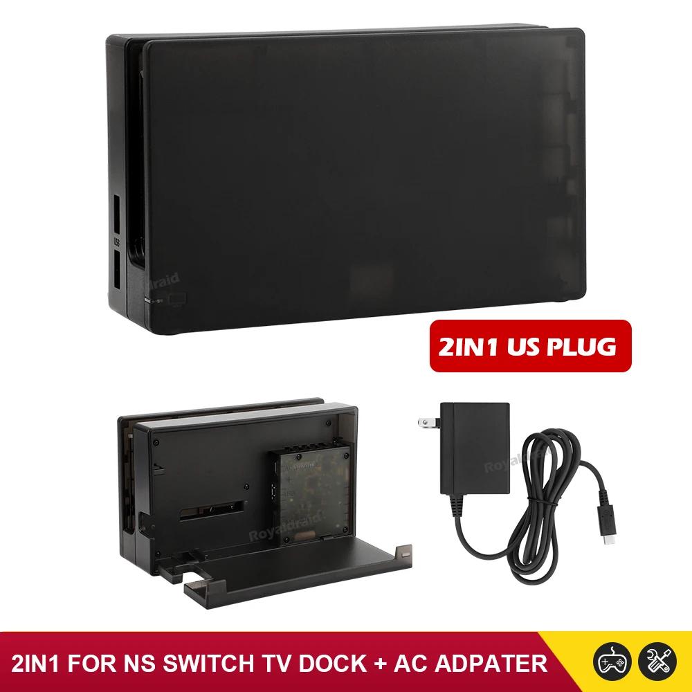 Transparent For NS Nintend Switch Charging Dock HDMI-Compatible TV Dock Station Stand For Switch AC Adapter Power Supply US Plug
Transparent For NS Nintend Switch Charging Dock HDMI-Compatible TV Dock Station Stand For Switch AC Adapter Power Supply US Plug