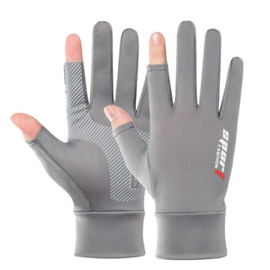2-Finger Exposed Touchscreen Gloves, Anti-Slip Breathable UV Protection Sports Gloves L сірий
2-Finger Exposed Touchscreen Gloves, Anti-Slip Breathable UV Protection Sports Gloves L сірий