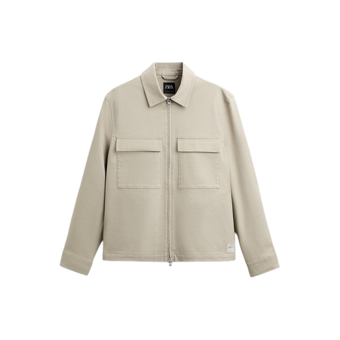 Zara Solid Color Lapel Long Sleeve Casual Jacket Men jackets Brown 8574446-707 S
Zara Solid Color Lapel Long Sleeve Casual Jacket Men jackets Brown 8574446-707 S