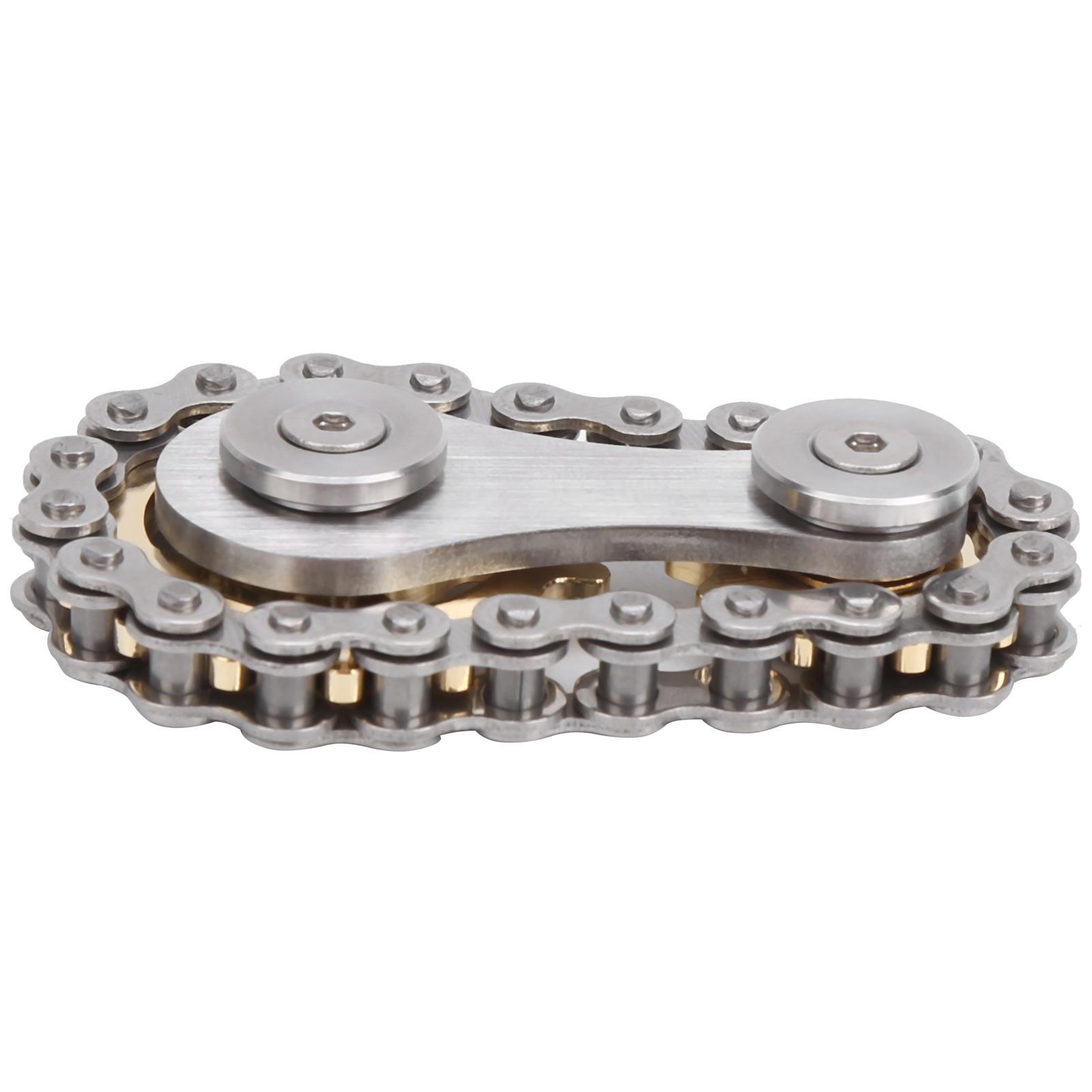 Stainless Steel Sprockets Gyroscope Finger Toy Gear Chain Decompression Toys Gold Plating
Stainless Steel Sprockets Gyroscope Finger Toy Gear Chain Decompression Toys Gold Plating
