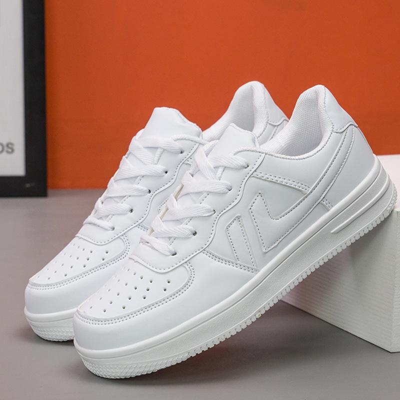 Men s new little white shoes fashion low-top trend board shoes live broadcast of the same comfortable casual board shoes platform sports shoes 39
Men s new little white shoes fashion low-top trend board shoes live broadcast of the same comfortable casual board shoes platform sports shoes 39