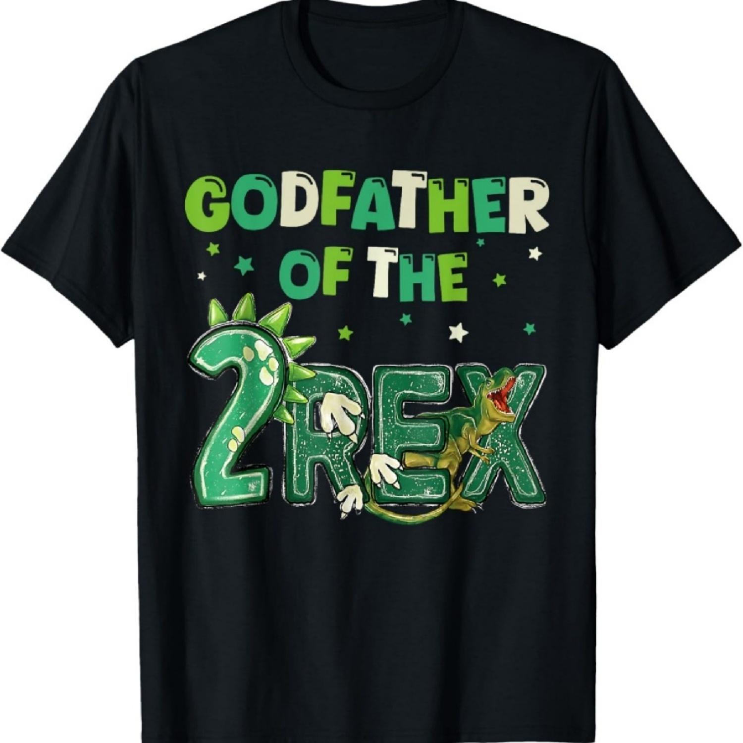 Godfather of the Two Rex Birthday Dinosaur Family Matching T-Shirt XXXXXL чорний
Godfather of the Two Rex Birthday Dinosaur Family Matching T-Shirt XXXXXL чорний