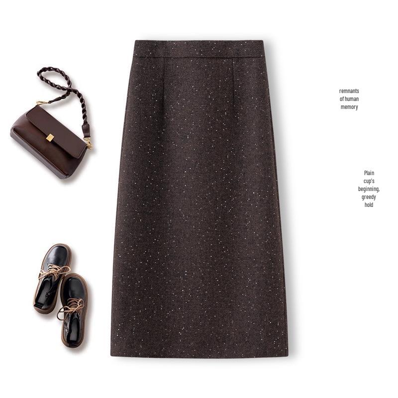 2025 Fashion High Waist Sequin Skirt for Women - Slimming & Versatile for Autumn/Winter 3XL (136-145 Jin) кофейный
2025 Fashion High Waist Sequin Skirt for Women - Slimming & Versatile for Autumn/Winter 3XL (136-145 Jin) кофейный