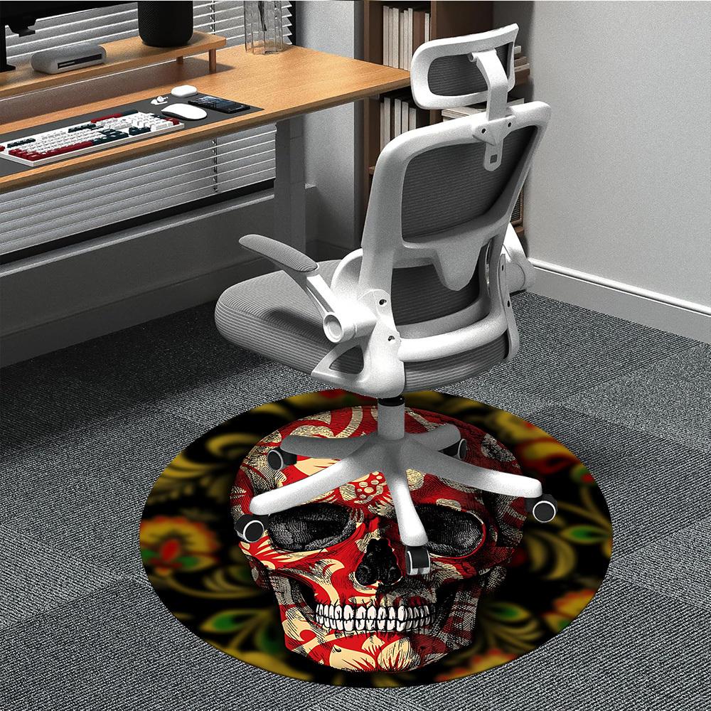 1pc Skull Pattern Chair Carpet for Office, Perfect for Office, Holiday Party Decoration Choice yy260314038 80cm by 80cm
1pc Skull Pattern Chair Carpet for Office, Perfect for Office, Holiday Party Decoration Choice yy260314038 80cm by 80cm
