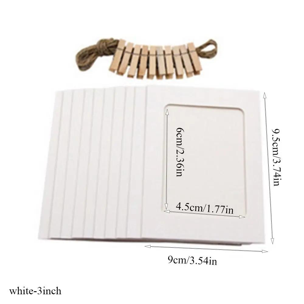 10pcs Home Decoration Paper Picture Frames Craft Durable Photos Album Practical DIY Kraft Combination Paper Frame With Clips
10pcs Home Decoration Paper Picture Frames Craft Durable Photos Album Practical DIY Kraft Combination Paper Frame With Clips