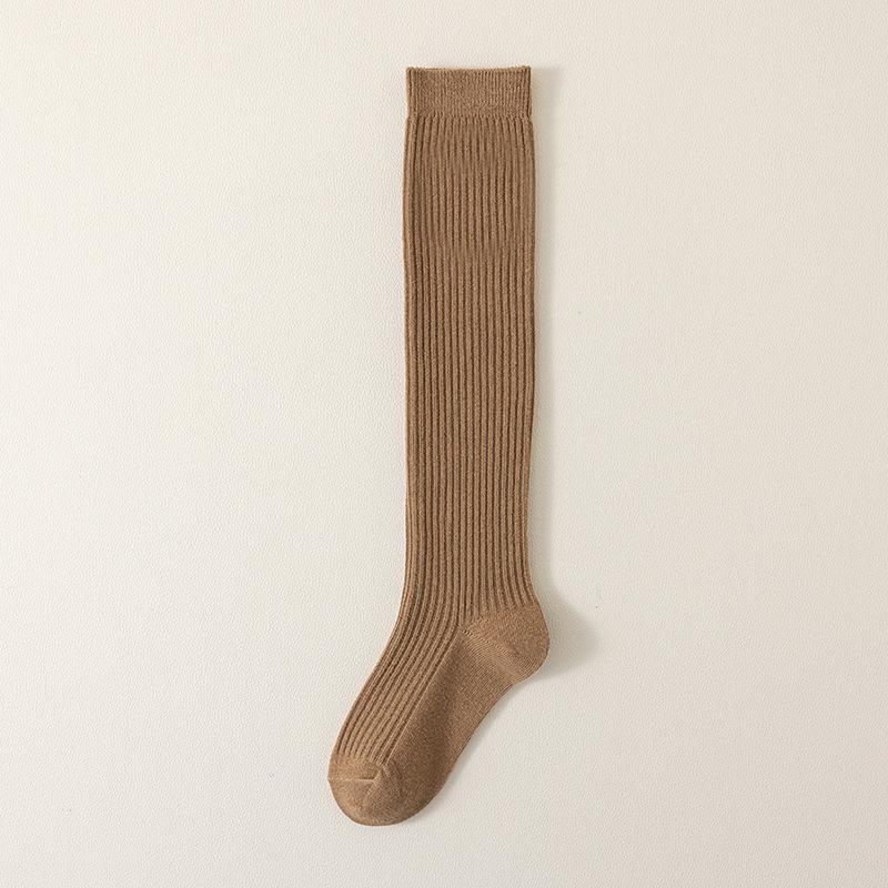 Girls Korean Retro Over-the-Knee Solid Color Socks - Spring & Autumn Calf Style S (1-3 years, foot length 12-15cm)
Girls Korean Retro Over-the-Knee Solid Color Socks - Spring & Autumn Calf Style S (1-3 years, foot length 12-15cm)