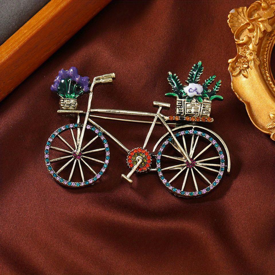 Vintage Classic Women Men Enamel Bicycle Pin Brooch Retro Lady Drip Oil Bike Badges Student Bag Buckles
Vintage Classic Women Men Enamel Bicycle Pin Brooch Retro Lady Drip Oil Bike Badges Student Bag Buckles