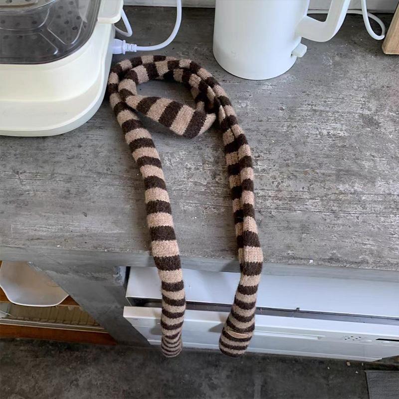 Осенне-зимний полосатый универсальный теплый шарф в корейском стиле, студенческий шарф коричневый
Осенне-зимний полосатый универсальный теплый шарф в корейском стиле, студенческий шарф коричневый