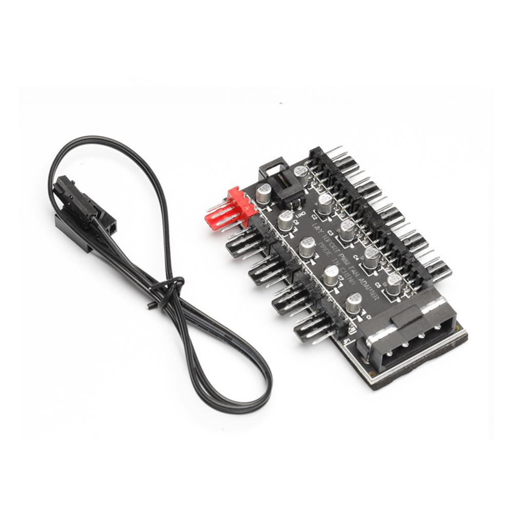4-Pin PWM Cooling Fan Power Hub Splitter Adapter PC Speed Controller Adapter
4-Pin PWM Cooling Fan Power Hub Splitter Adapter PC Speed Controller Adapter