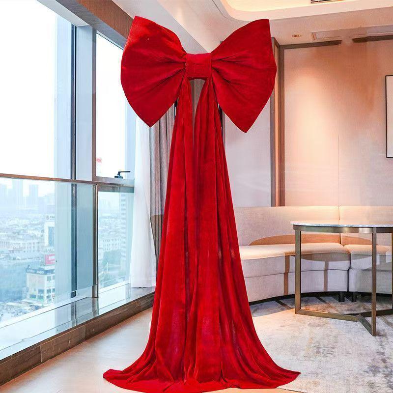 Velvet Bow Double Happiness Valentine s & Wedding Room Decoration
Velvet Bow Double Happiness Valentine s & Wedding Room Decoration