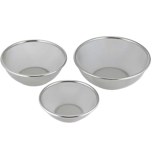 Shimomura TSUBAME 41961 Durable and Not Easy to Deform Round Colander, 3-Piece Set, Dishwasher Safe, Easy to Wash, 6.3 inches (16 cm), 7.5 inches (19
Shimomura TSUBAME 41961 Durable and Not Easy to Deform Round Colander, 3-Piece Set, Dishwasher Safe, Easy to Wash, 6.3 inches (16 cm), 7.5 inches (19