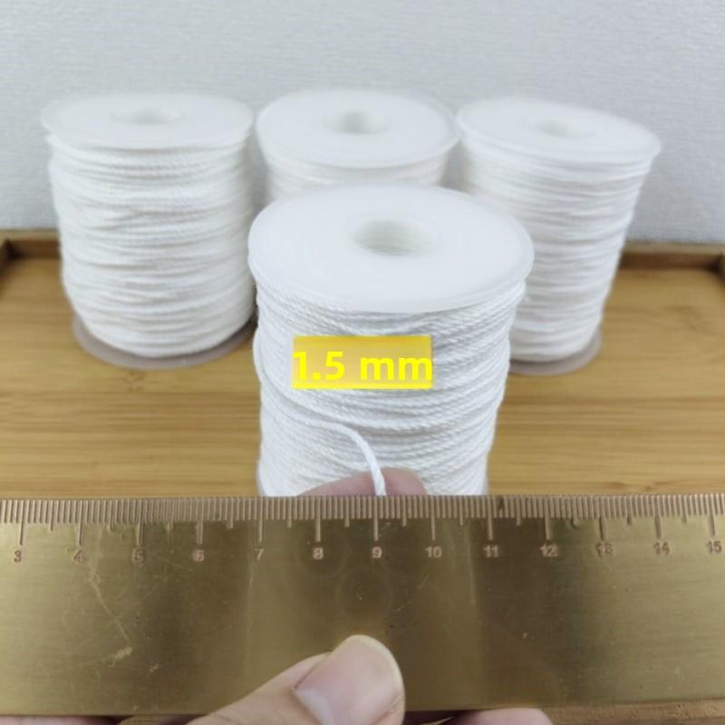 Hand Sewing Archival Binding Thread Large Roll Pure White Thick Cotton Thread No Wax White for Book Binding And DIY Crafts 1.5mm small roll 100m free needle
Hand Sewing Archival Binding Thread Large Roll Pure White Thick Cotton Thread No Wax White for Book Binding And DIY Crafts 1.5mm small roll 100m free needle