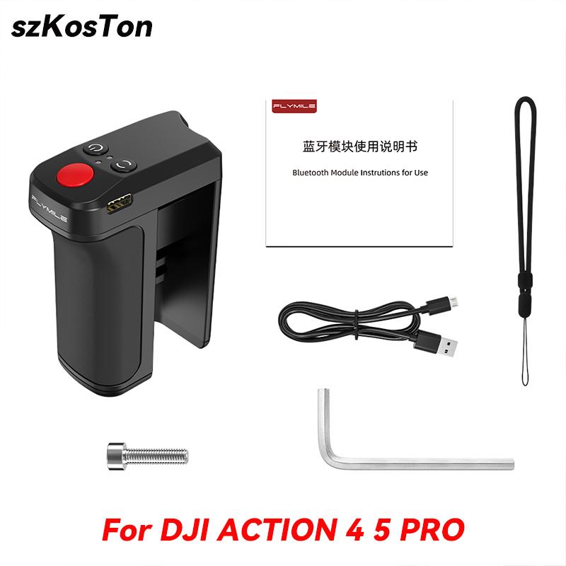 Bluetooth Remote Control Street Grip Holder for DJI Action 6/ 5 Pro/4 Camera Handle Xplorer Grip with Shutter Button Accessory
Bluetooth Remote Control Street Grip Holder for DJI Action 6/ 5 Pro/4 Camera Handle Xplorer Grip with Shutter Button Accessory