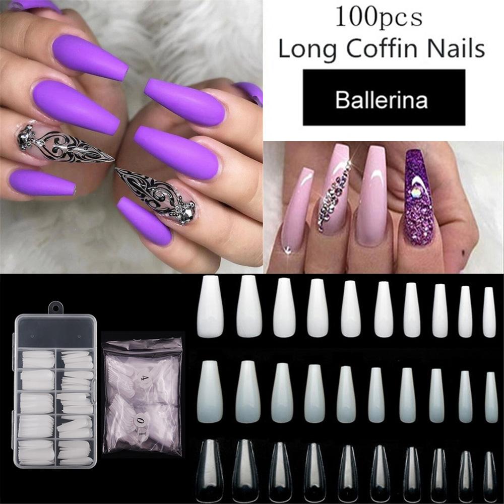 Long Ballerina Coffin Full Cover Manicure Fake Nails Nails Extension Nail Art Tool False Nail Tips
Long Ballerina Coffin Full Cover Manicure Fake Nails Nails Extension Nail Art Tool False Nail Tips