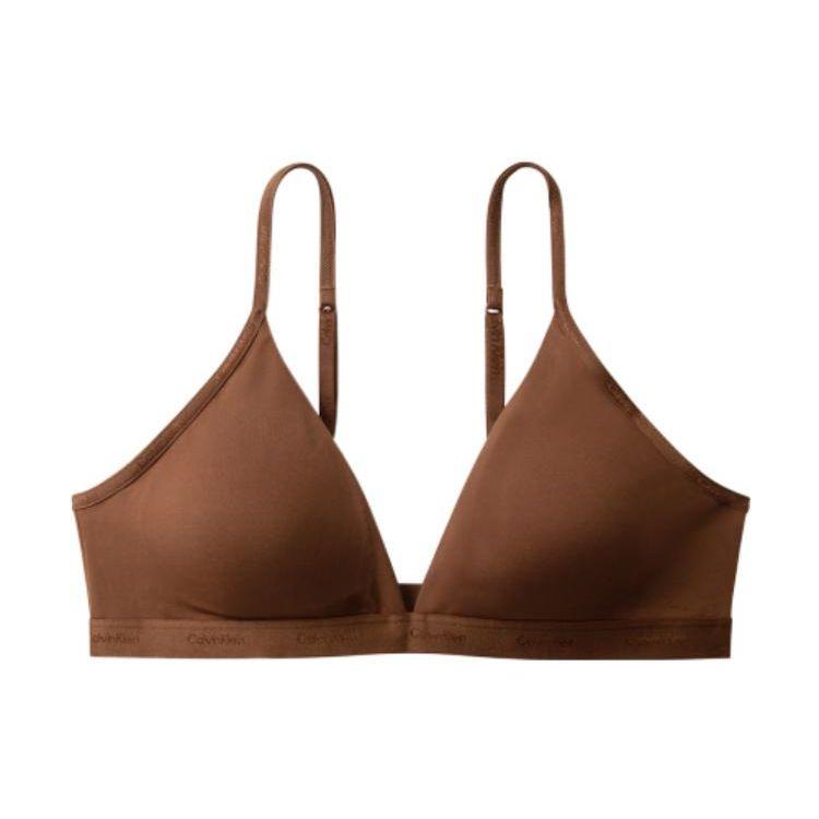 Calvin Klein Solid Removable Padding Triangle Bra Women underwear Chocolate QF6758-210 M
Calvin Klein Solid Removable Padding Triangle Bra Women underwear Chocolate QF6758-210 M