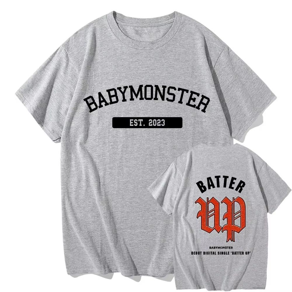 2025 New Babymonster Batter Up TShirts Baby Monster Men/Women T Shirt Aesthetic T-Shirt Unisex High Quality Tees Vintage Clothes S
2025 New Babymonster Batter Up TShirts Baby Monster Men/Women T Shirt Aesthetic T-Shirt Unisex High Quality Tees Vintage Clothes S