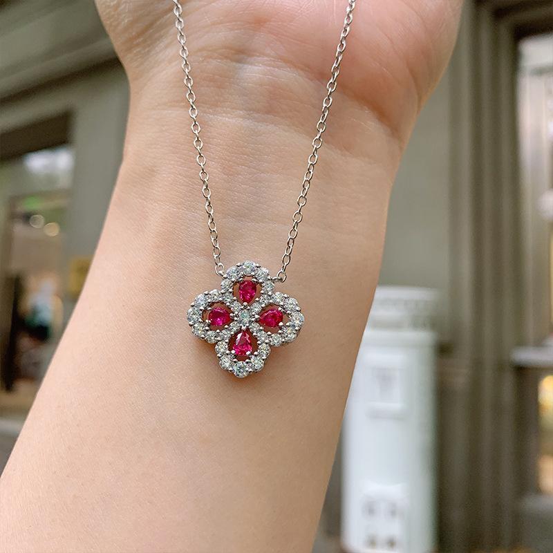 European and American copper-plated real gold necklace simulation ruby square bracelet Mother s Day gift colored treasure jewelry set women
European and American copper-plated real gold necklace simulation ruby square bracelet Mother s Day gift colored treasure jewelry set women