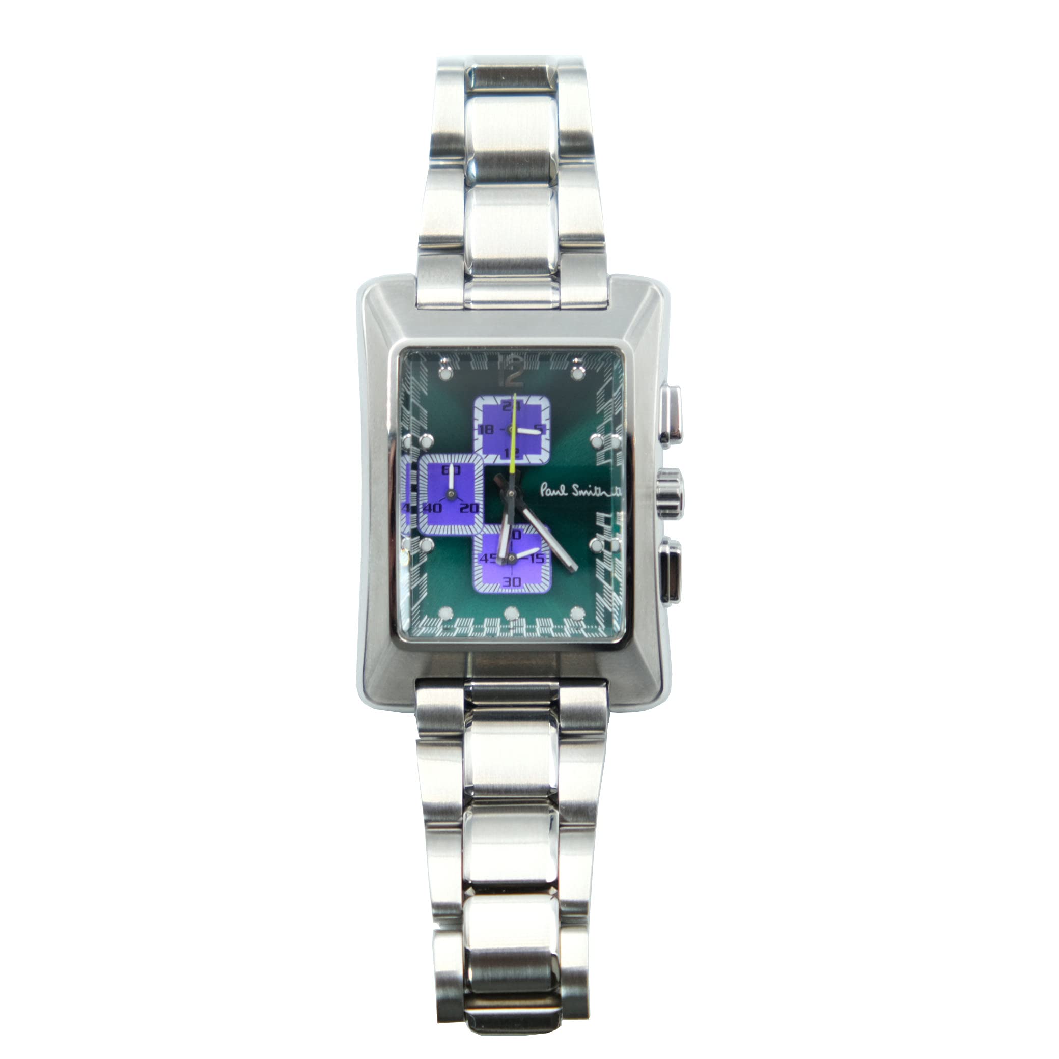 Paul Smith Paul Smith Watch Bullion Chronograph Square Dress Watch Green Bracelet Men s
Paul Smith Paul Smith Watch Bullion Chronograph Square Dress Watch Green Bracelet Men s