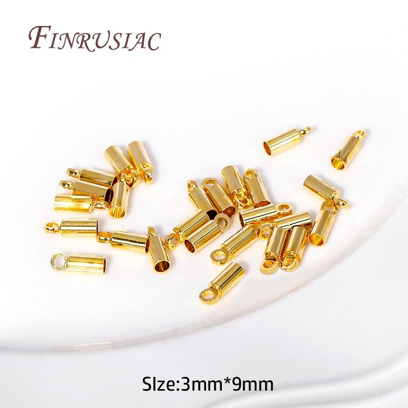 18K Gold Plated Brass Metal End Tip Cap Findings, Tassel Leather Cord End Cap For DIY Jewelry Making Supplies 20 Pieces
18K Gold Plated Brass Metal End Tip Cap Findings, Tassel Leather Cord End Cap For DIY Jewelry Making Supplies 20 Pieces