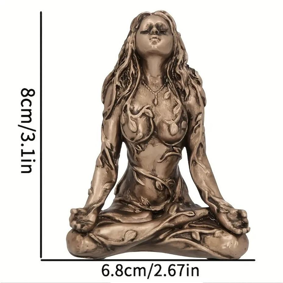 1 Pcs Mother Earth Statue Mini Gaia Fairy Decorative Buddha Statue Decor Figurines Goddess Healing Chakra Meditation Home Decor коричневый
1 Pcs Mother Earth Statue Mini Gaia Fairy Decorative Buddha Statue Decor Figurines Goddess Healing Chakra Meditation Home Decor коричневый
