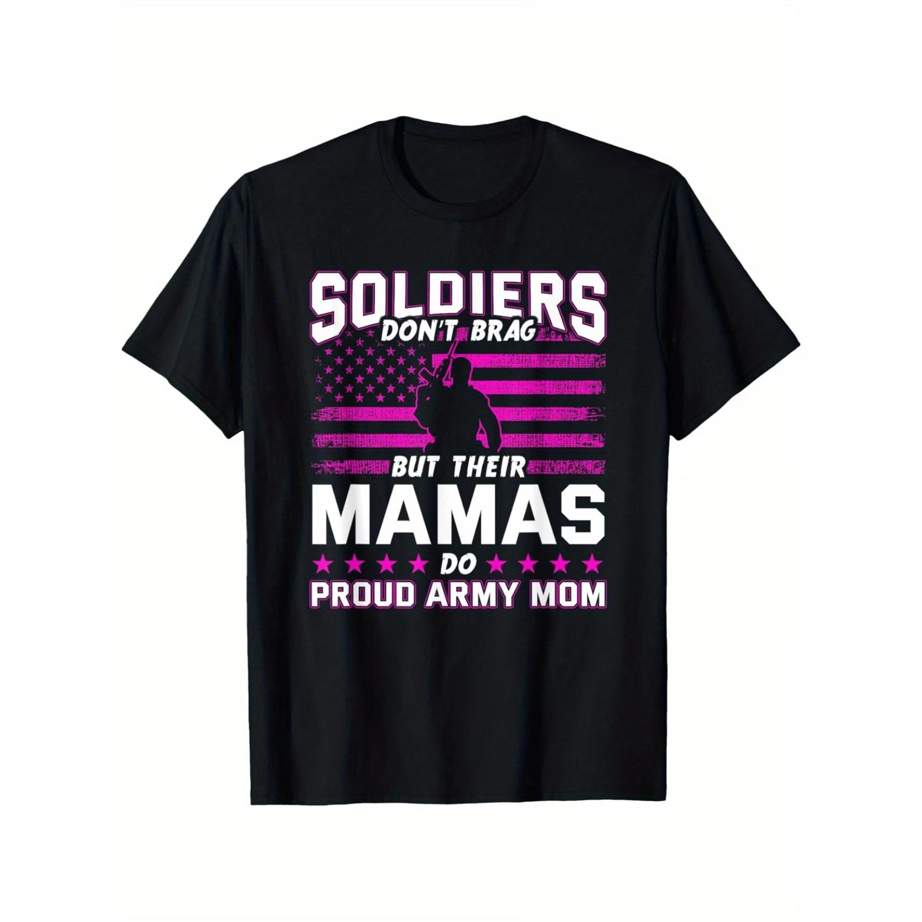 Proud Army Mom T-Shirt - Proud Army Mom Patriotic Graphic Print, 100% Cotton Loose Fit Unisex Tee XXL чорний
Proud Army Mom T-Shirt - Proud Army Mom Patriotic Graphic Print, 100% Cotton Loose Fit Unisex Tee XXL чорний