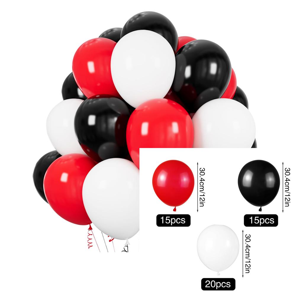 Смешанные розовые конфетти белые воздушные шары 50 шт 12 дюймов шары для вечеринки по случаю дня рождения, украшения на День святого Валентина 10inch