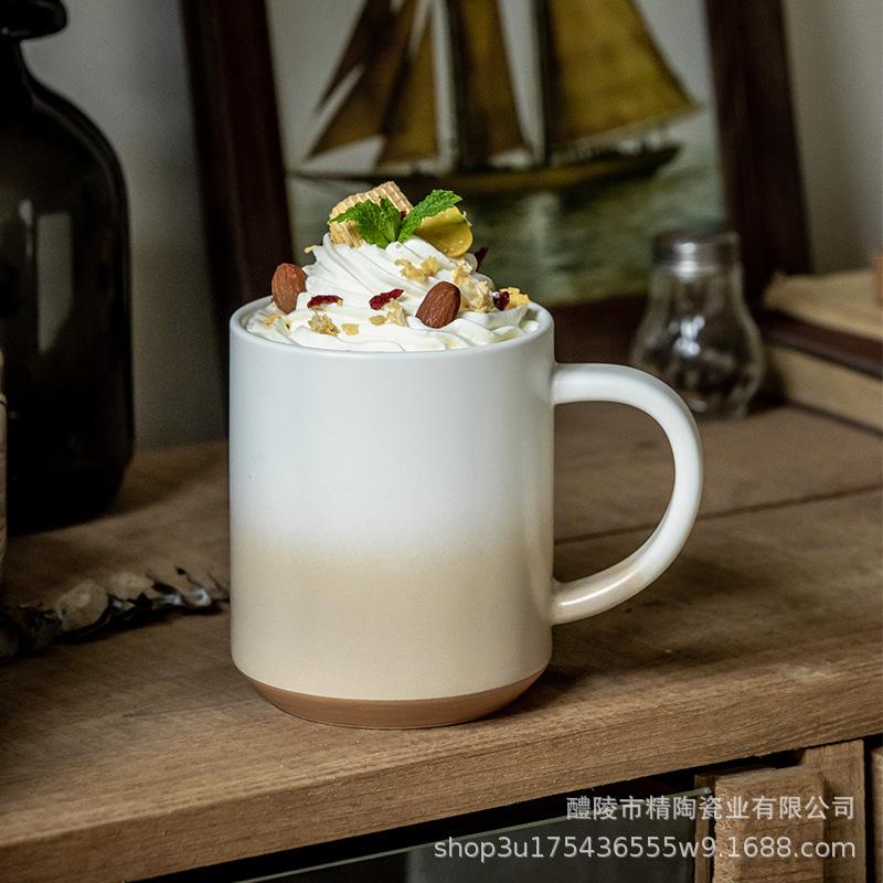 Export Gradual Change Matte Straight Rain Yellow Ceramic Coffee Cup Large Capacity Cup 550ml
Export Gradual Change Matte Straight Rain Yellow Ceramic Coffee Cup Large Capacity Cup 550ml