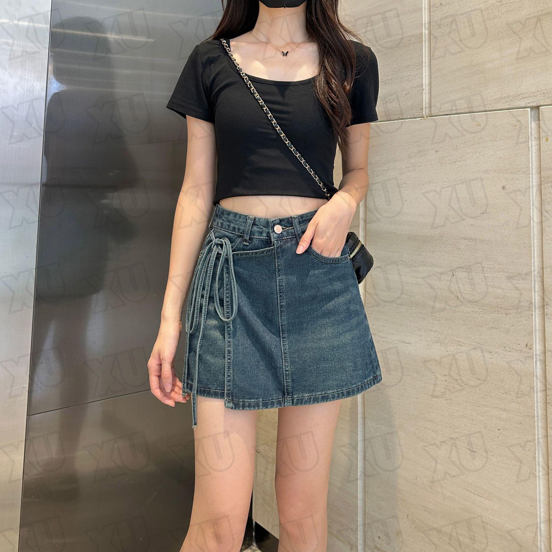 Design-Sense High-Waist Plus-Size Irregular Light Denim A-Line Skirt - Women s Summer Hip-Hugging Short Skirt XS
Design-Sense High-Waist Plus-Size Irregular Light Denim A-Line Skirt - Women s Summer Hip-Hugging Short Skirt XS