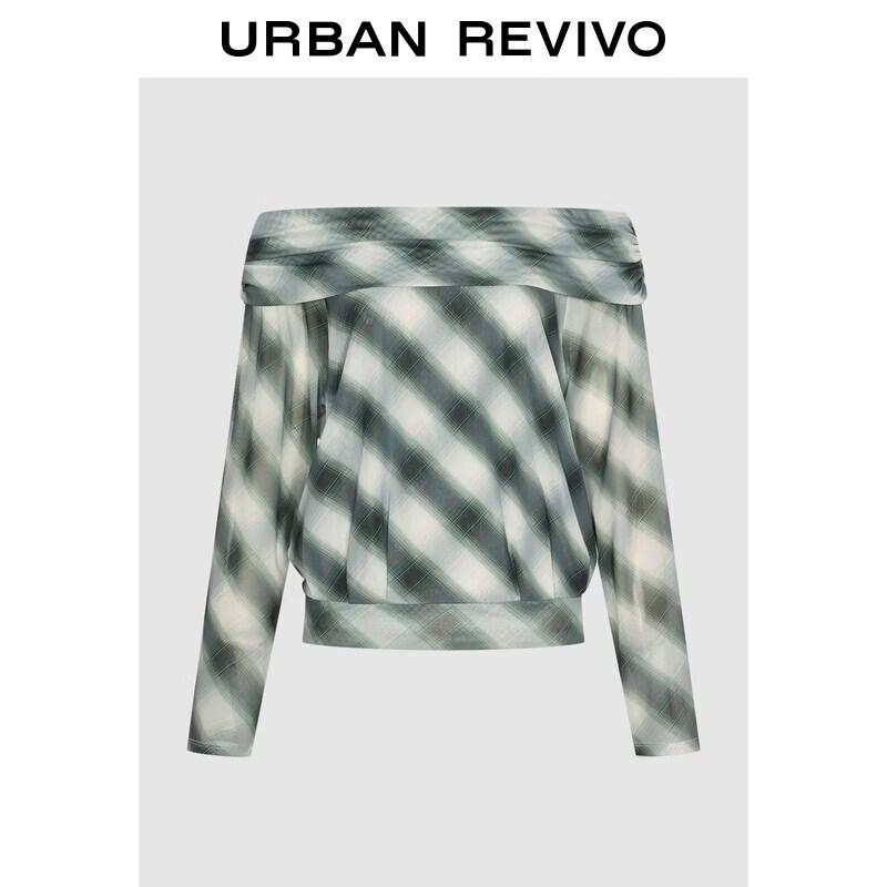 Women s Trendy Pleated Plaid One-Shoulder T-Shirt M
Women s Trendy Pleated Plaid One-Shoulder T-Shirt M
