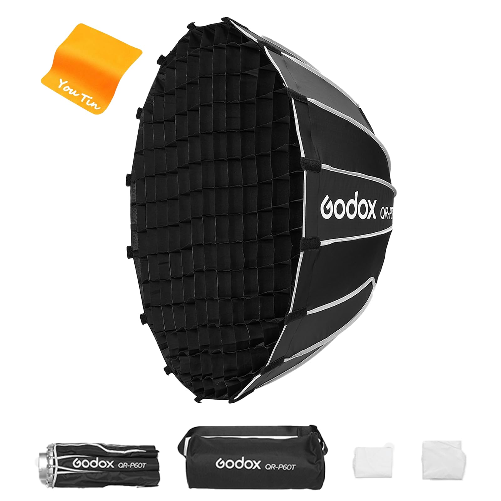 Параболический софтбокс GODOX Quick Release с сеткой для Godox SL60II SL150III SL300III AD400PRO AD600BM SZ300R VL300 Bowens Mount Flash Upgrade QR-P60T
Параболический софтбокс GODOX Quick Release с сеткой для Godox SL60II SL150III SL300III AD400PRO AD600BM SZ300R VL300 Bowens Mount Flash Upgrade QR-P60T