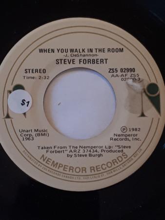 7inch Record STEVE FORBERT When You Walk In The Room ZS502990 Nemperor Record 1982 Canada Rock Used
7inch Record STEVE FORBERT When You Walk In The Room ZS502990 Nemperor Record 1982 Canada Rock Used