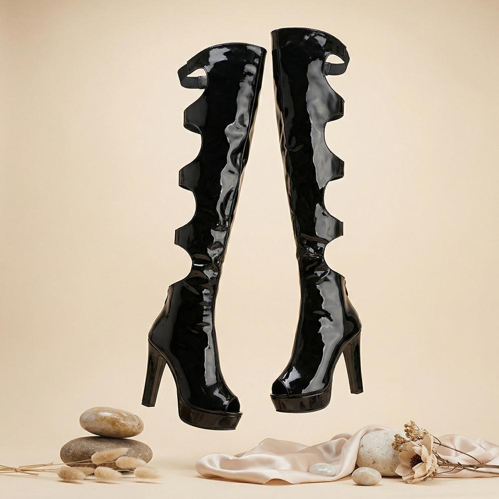 2026 Red Glossy Thigh High Summer Boots for Women Platform Spike Heels Plus Size 43 45 Party Nightclub Shoes 39 чорний
2026 Red Glossy Thigh High Summer Boots for Women Platform Spike Heels Plus Size 43 45 Party Nightclub Shoes 39 чорний