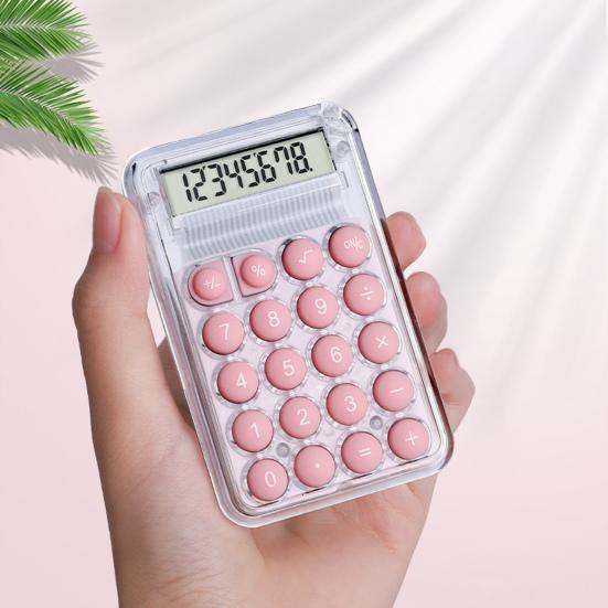 Yousheng Mini Calculator 8 Digit Display Pocket Size Basic Calculator Battery Powered Electronic Calculator for School Office Home Supplies B
Yousheng Mini Calculator 8 Digit Display Pocket Size Basic Calculator Battery Powered Electronic Calculator for School Office Home Supplies B