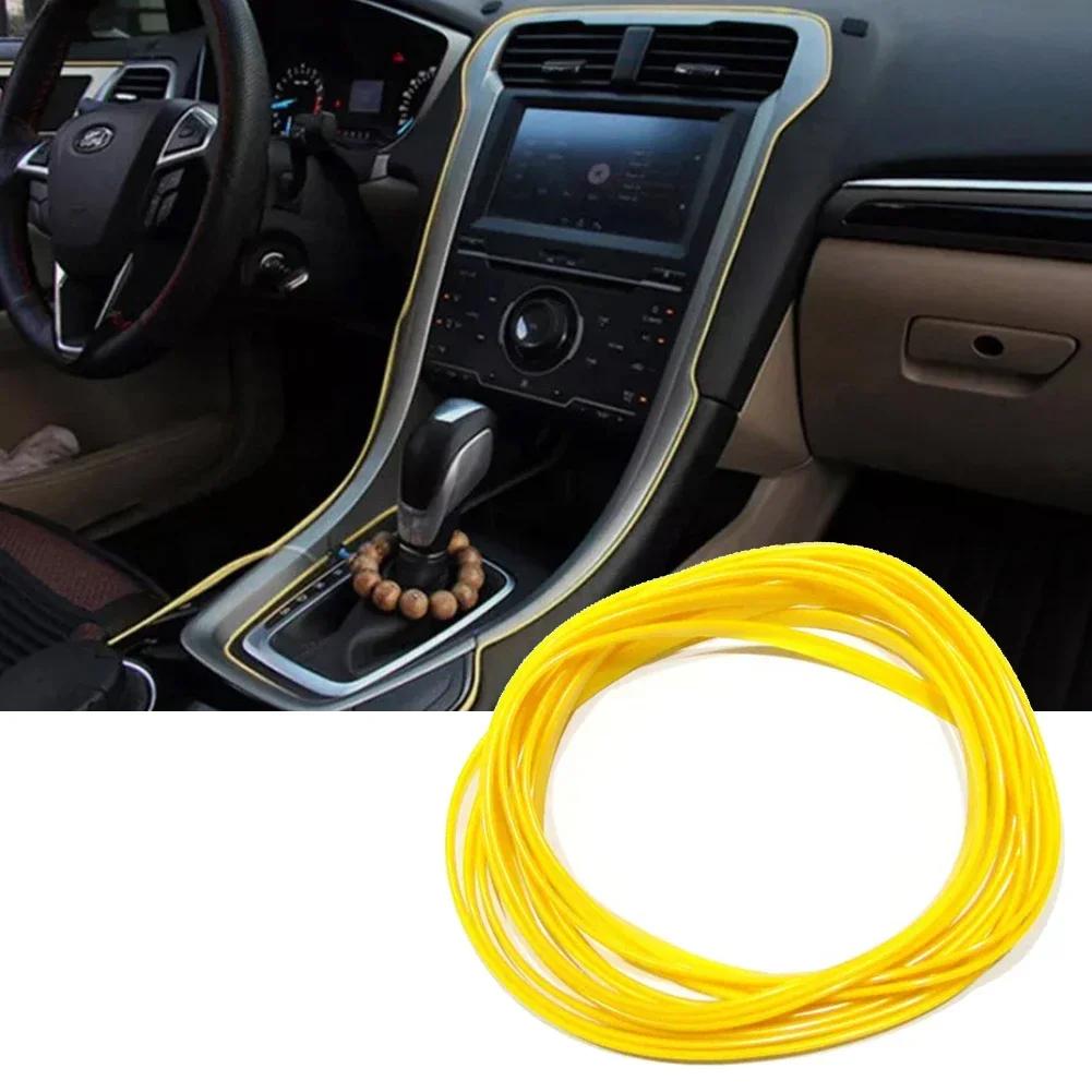 Car Molding Line Interior Decor Stickers Clear And Dynamic Outline Trim D Strips Yellow Flexible High Universality Fitment CHINA
Car Molding Line Interior Decor Stickers Clear And Dynamic Outline Trim D Strips Yellow Flexible High Universality Fitment CHINA