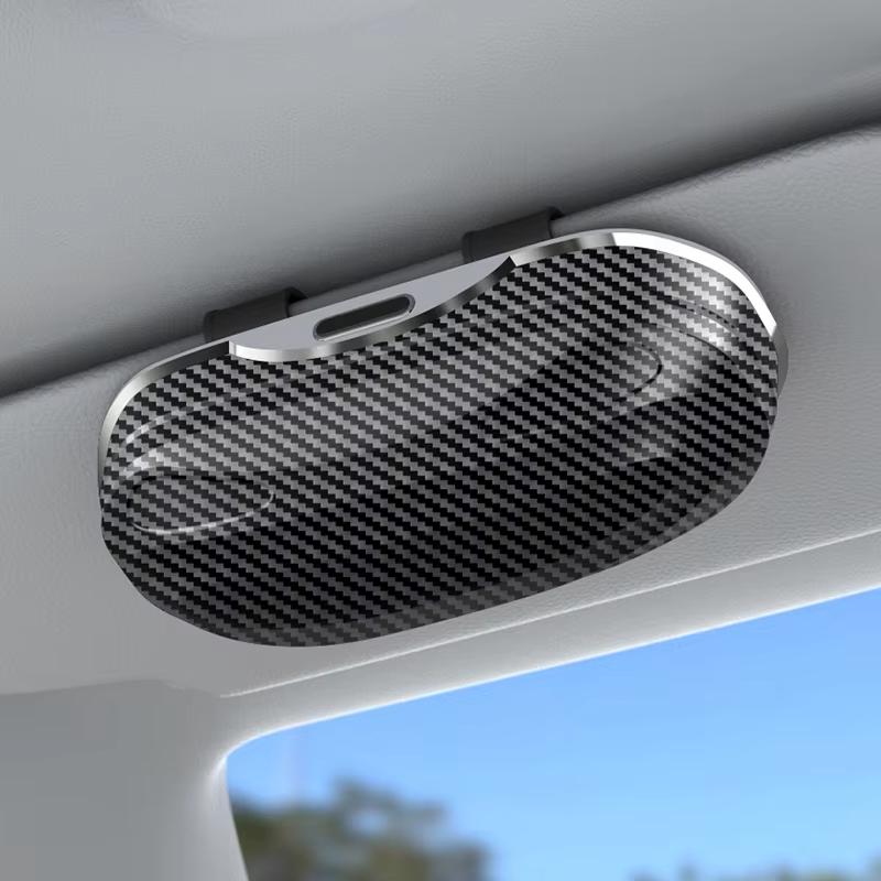 Car Glasses Box Portable Carbon Fiber Pattern Car Sunglasses Holder The Car Driving Glasses Holder Eyeglass Case For Sun Visor
Car Glasses Box Portable Carbon Fiber Pattern Car Sunglasses Holder The Car Driving Glasses Holder Eyeglass Case For Sun Visor